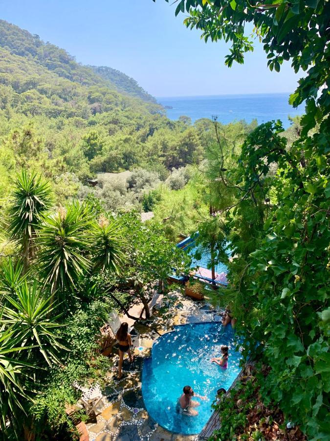 Large Bungalow With Sea View In Kabak Bay, Oeluedeniz Fethiye Eksteriør bilde