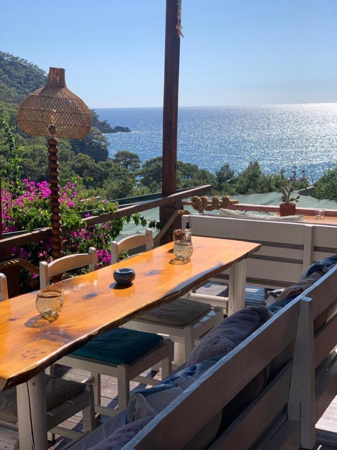 Large Bungalow With Sea View In Kabak Bay, Oeluedeniz Fethiye Eksteriør bilde